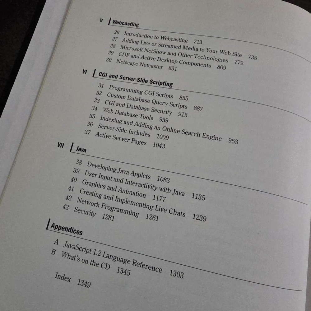 Que Using HTML 4 Java 1.1 JavaScript 1.2 Book Platinum Edition 1998 Tech - Picture 8 of 9